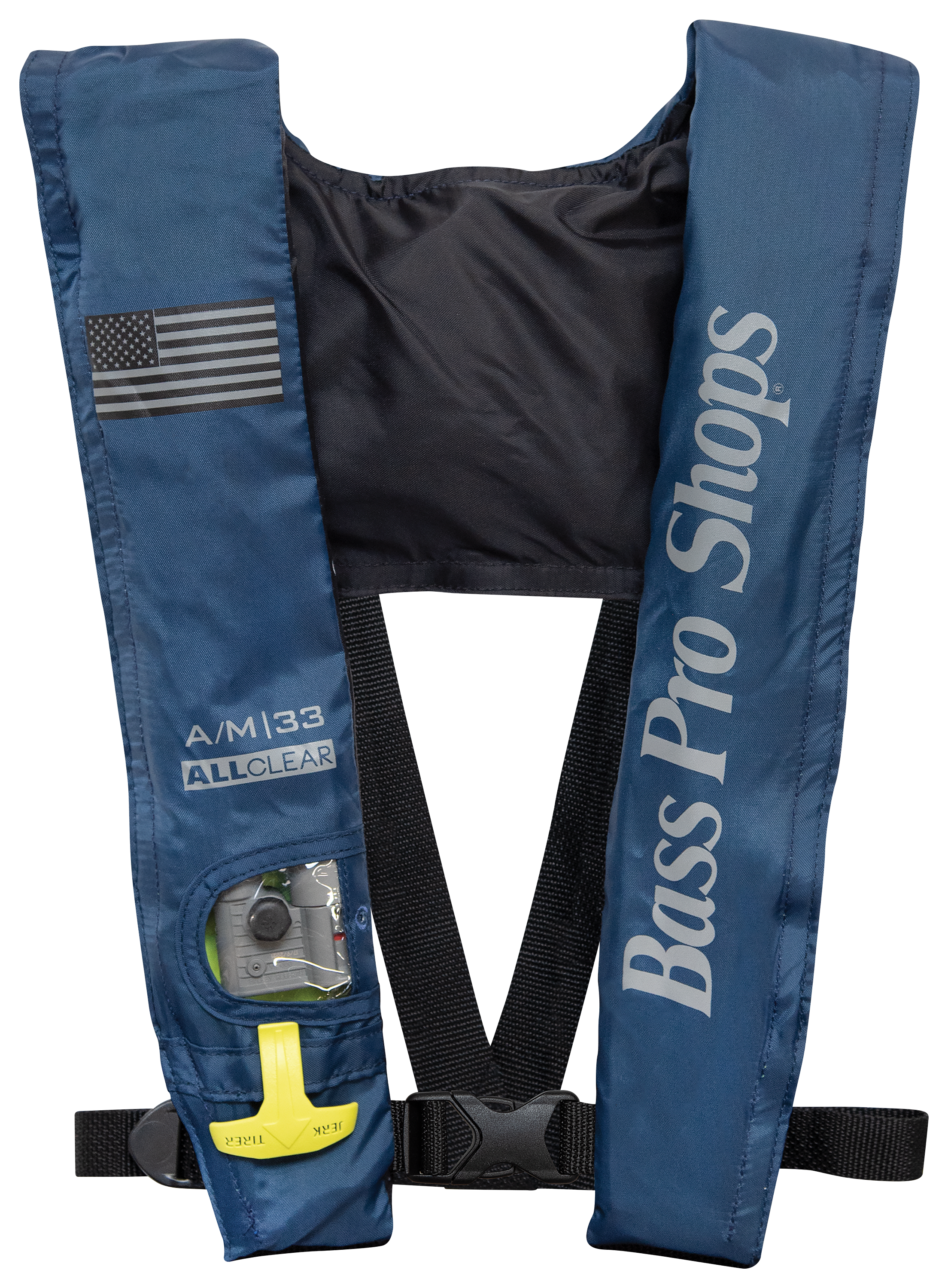 Bass Pro Shops USA AM33 AllClear Inflatable Life Vest Bass Pro Shops